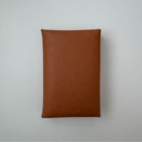 Hermes Calvi Wallet in Tan - Picture 4 of 5